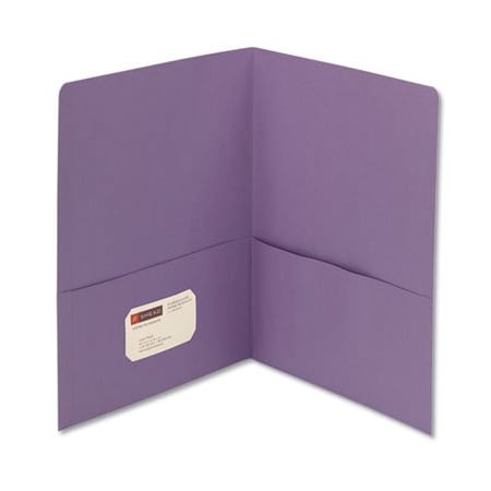 Smead Smead, Two-Pocket Folder, Textured Paper, Lavender, 25PK 87865